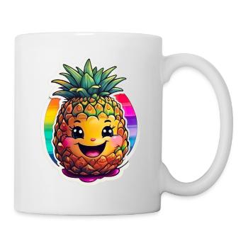 Fashion & more "Ananas" 🍍 - Tasse - Weiß - Rechts