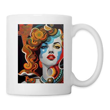 Cover pop 3 Star - Mug - white - Right