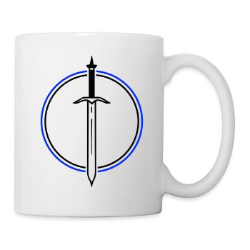 Schwert Icon - Tasse - Weiß - Rechts