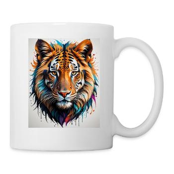 Lion - Tasse - Weiß - Rechts