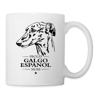 Galgo Español Maman Chien Chien Lévrier Wilsigns - Mug blanc - blanc - Droite