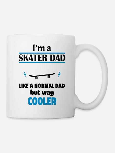 I'm a skater dad - Mug - white