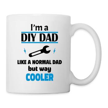Je suis un papa bricoleur - Mug blanc - blanc - Droite