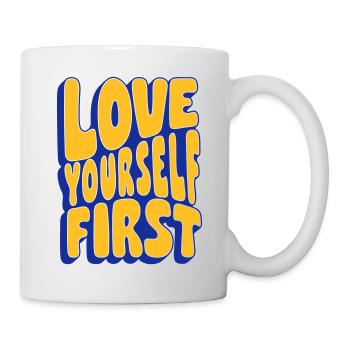 Love Yourself First - Mug - white - Right
