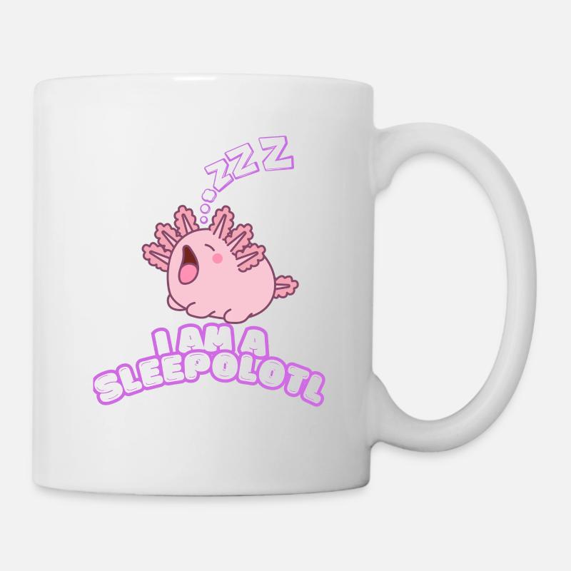 Sleepolotl - Tasse - Weiß