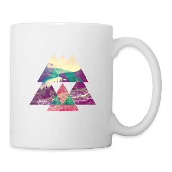 Nature Wilderness Mountains Mountaineering Hiking Climbing - Mug - white - Right