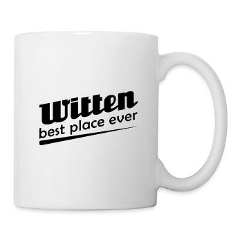 Witten - Stadt best place ever - Tasse - Weiß - Rechts