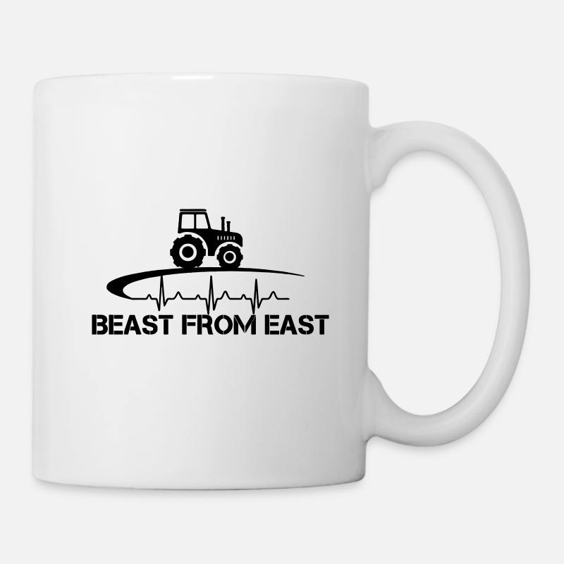 Landwirt Beast - Tasse - Weiß