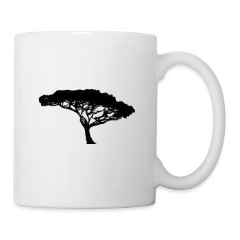 Bel arbre de vie - Mug blanc - blanc - Droite