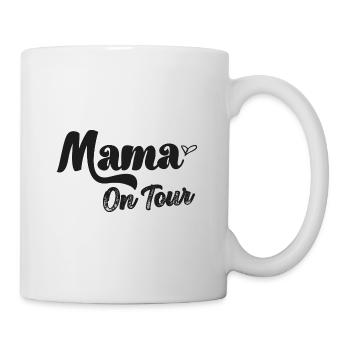 Mama on Tour Beste Mama bestes Mami Schweiz - Tasse - Weiß - Rechts