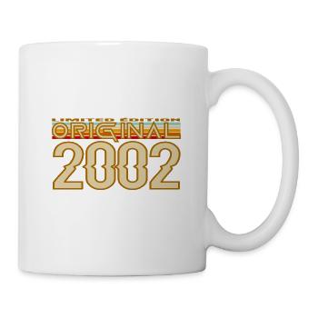 Originales Retro-Logo von 2002 - Tasse - Weiß - Rechts