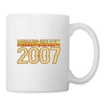 Original 2007 Retro Gold - Tasse - Weiß - Rechts