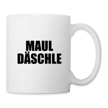Mauldäschle Maultaschen Schwäbische Spezialität - Tasse - Weiß - Rechts