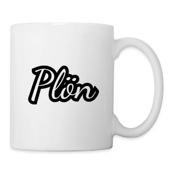 Plön - Textdesign mit Stadtnamen - Tasse - Weiß - Rechts