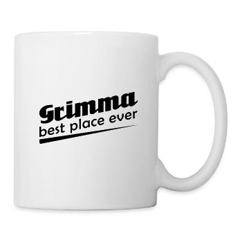 Grimma - Stadt best place ever - Tasse - Weiß - Rechts