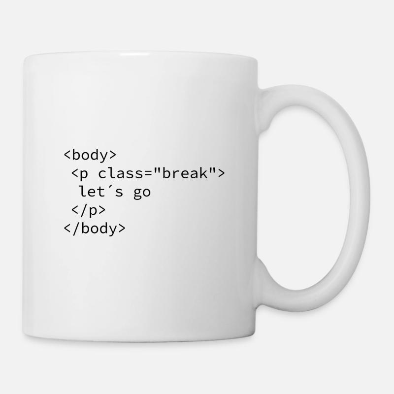 Take a break - Mug - white