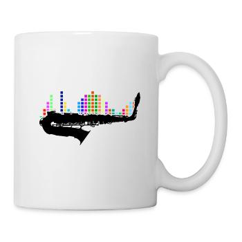 Saxophon Spieler - Tasse - Weiß - Rechts