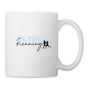 Ultra Running life - Mug - white - Right