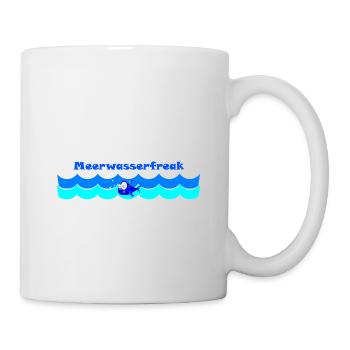Poissons d'aquarium - Mug blanc - blanc - Droite