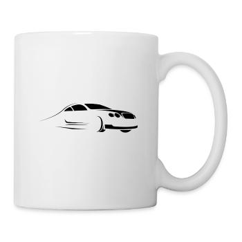 Car design logo - Mug - white - Right