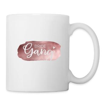 Rosegold Team Bride - Gear! Personalizable - Mug - white - Right