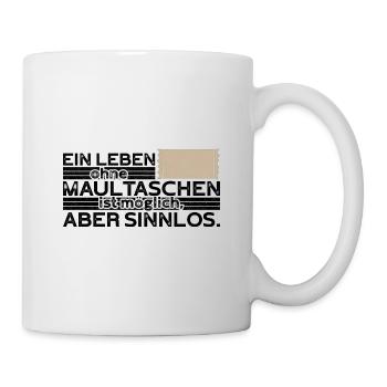 Maultaschen Schwäbisches Lieblingsgericht - Tasse - Weiß - Rechts