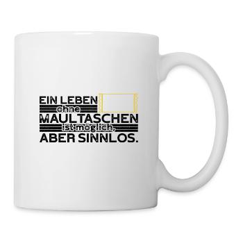 Maultaschen Schwaben Schwäbisches Lieblingsessen - Tasse - Weiß - Rechts