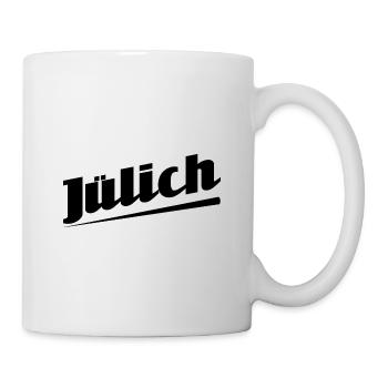 Jülich - Textdesign mit Stadtnamen - Tasse - Weiß - Rechts