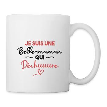 Je suis une belle maman qui déchire - Mug blanc - blanc - Droite