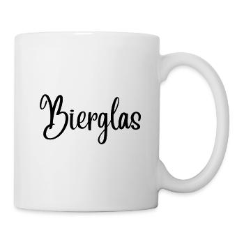 Bierglas - Tasse - Weiß - Rechts