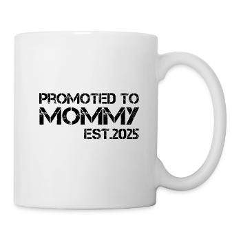 Promoted to mother in 2025 - Mug - white - Right