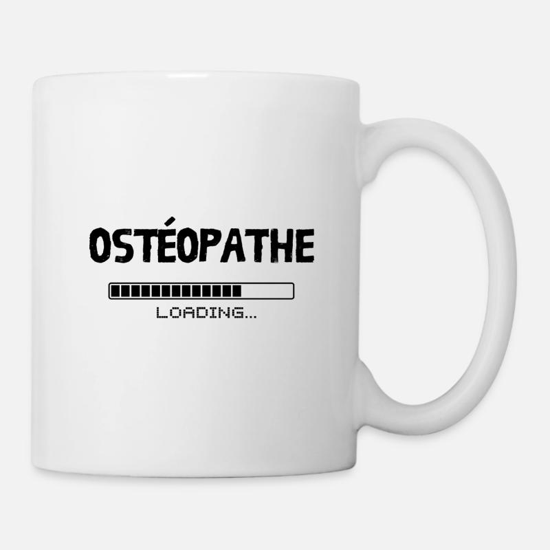 Ostéopathe Loading. Design pour futur ostéo - Mug blanc - blanc