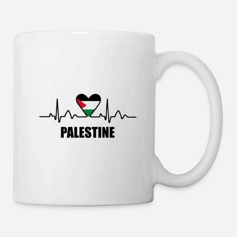 Palestine - Mug blanc - blanc
