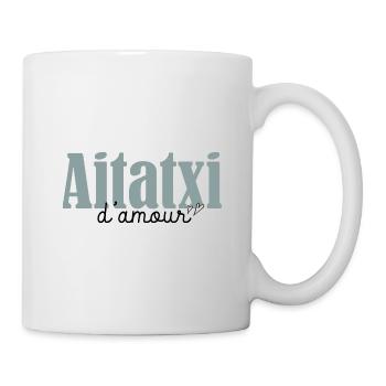 Aitatxi d amour humour grand père basque - Mug blanc - blanc - Droite
