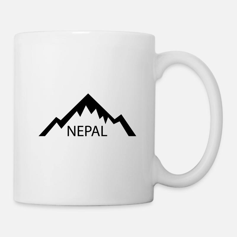 Nepal - Tasse - Weiß