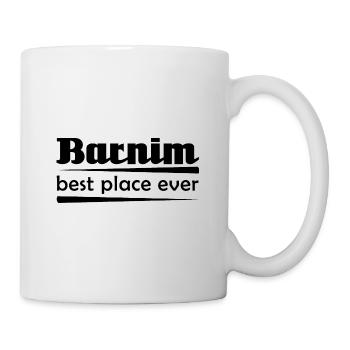 Barnim - Stadt best place ever - Tasse - Weiß - Rechts