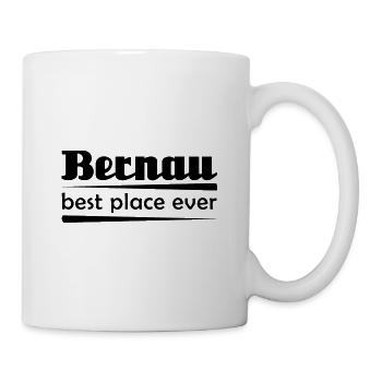 Bernau - Stadt best place ever - Tasse - Weiß - Rechts