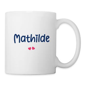 Mathilde - Mug blanc - blanc - Droite