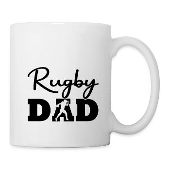 Dad Rugby - Mug - white - Right