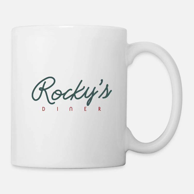 Le restaurant de Rocky - Mug blanc - blanc