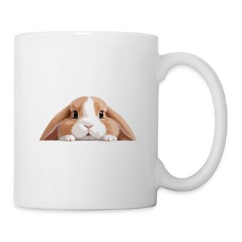 Lapin Halloween Mignon Adorable Drôle - Mug blanc - blanc - Droite