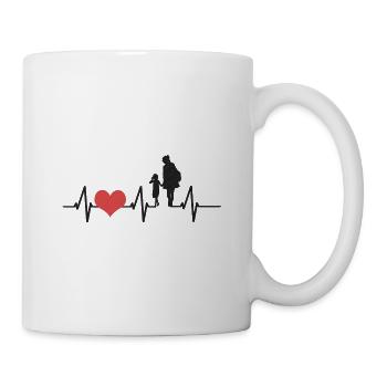 Maman Et fille Fête des Mères Amour - Mug blanc - blanc - Droite