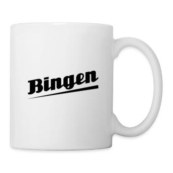 Bingen - Textdesign mit Stadtnamen - Tasse - Weiß - Rechts