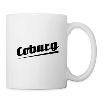 Coburg - Textdesign mit Stadtnamen - Tasse - Weiß - Rechts