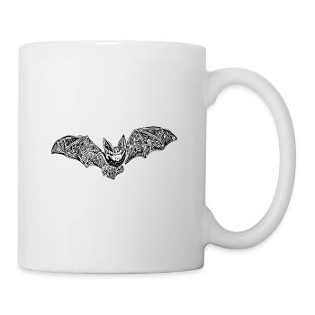 Unheimlich Niedliche Fledermaus - Tasse - Weiß - Rechts