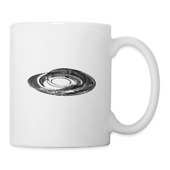 Geometric Parabolas Circle Ellipses Lines - Mug - white - Right