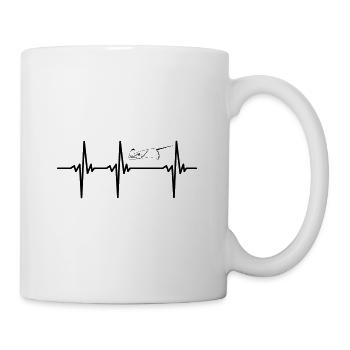 Heartbeat for Ray Fish - Mug - white - Right