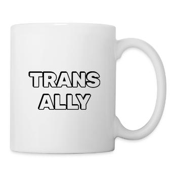 Trans Ally - Tasse - Weiß - Rechts