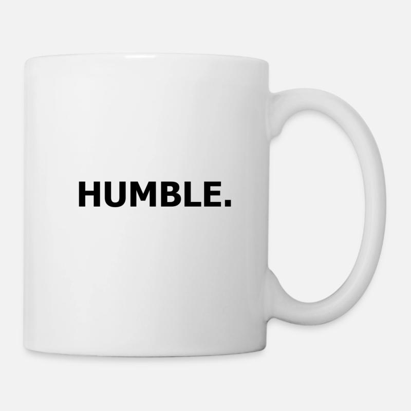 HUMBLE Shirt KL - Tasse - Weiß