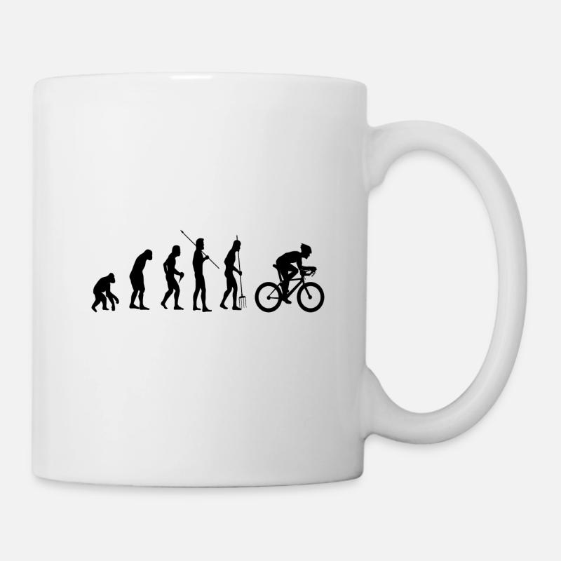 Evolution Bike Bike - Mug blanc - blanc